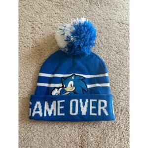 Kids Sonic the Hedgehog blue beanie
